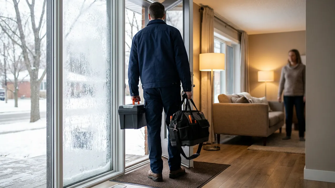 Dépannage d'urgence d'une chaudière en hiver dans un appartement de Paris